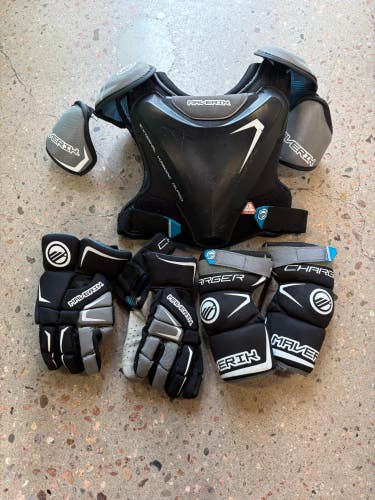 Youth Maverik Charger Starter Kit (Chest, Gloves, Elbow Pads)