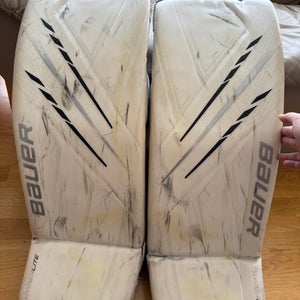 2021 33" Bauer Hyperlite 1 Goalie Leg Pads (Used)