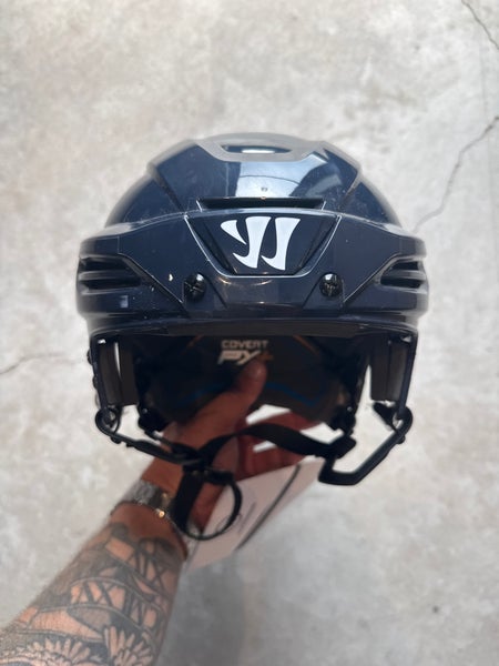 NCAA UConn Warrior Covert PX+ Helmet Pro Stock (New) Blue