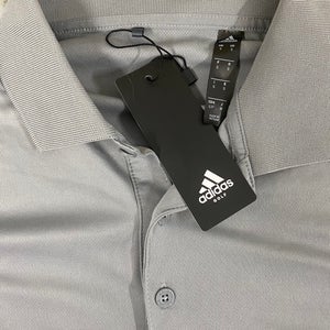 Adidas mens small gray golf shirt