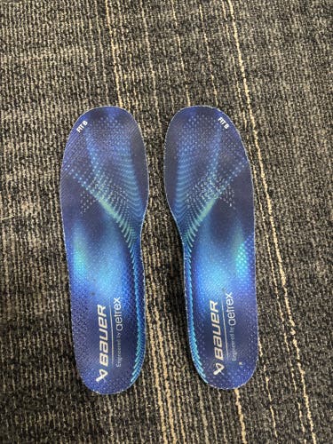 Bauer Aetrex Hockey Skate Insoles Fit B 6 - 6.5 Footbed