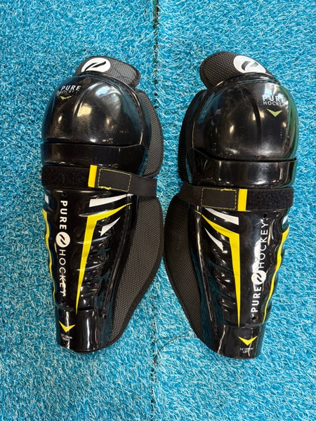 Junior Pure Hockey Shin Pads 11" (Used)