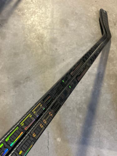 2 PACK 85 Flex P28M Senior CCM RibCor Trigger 6 Pro Left Hand Hockey Stick Pro Stock (New)