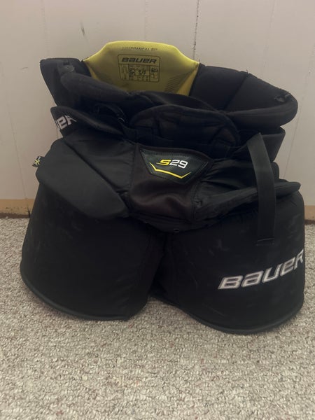 Senior Small Bauer Supreme S29 Hockey Goalie Pants (Used)
