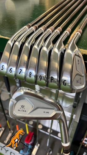 Miura TC-202 4-Gap Wedge Iron Set Accra TZ 115iCW Stiff+