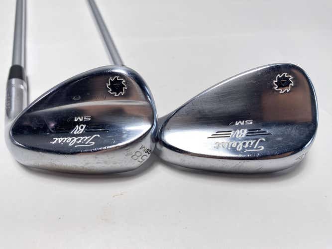 Titleist Vokey SM7 Tour Chrome Wedge Set 54*14 58*8 XP 90 R300 Regular Steel RH