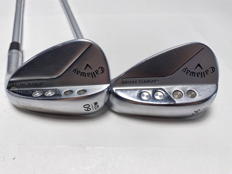 Callaway Jaws Raw Chrome Wedge Set 56*10 60*12 KBS 610 Wedge Wedge Steel Mens RH