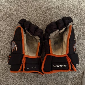 Bauer 4 Roll Gloves 14" Pro Stock (Used)