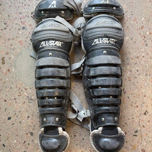 All Star LG912LS Catcher's Leg Guards 13.5" (Used)