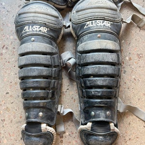 All Star LG912LS Catcher's Leg Guards 13.5" (Used)
