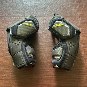 Large Intermediate Bauer Supreme Mach Elbow Pads (Used)