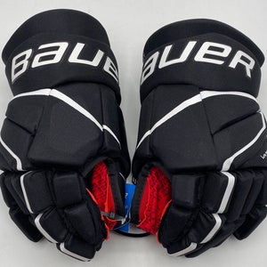 NEW Bauer Vapor Velocity Gloves, Black/White, 13”