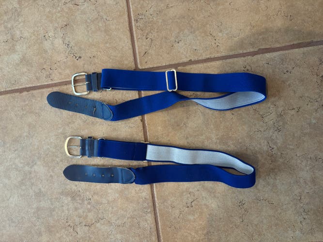 Youth Baseball belts blue