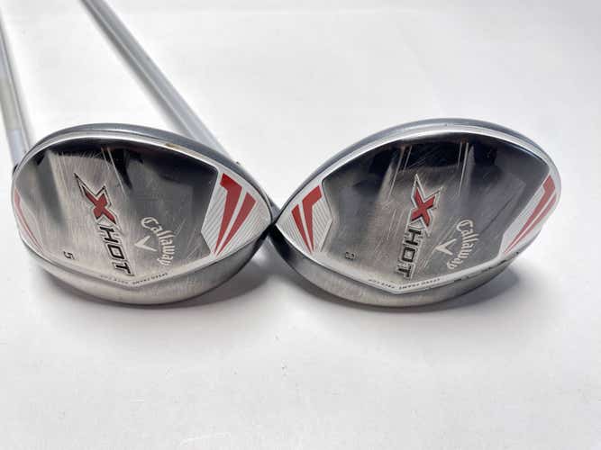 Callaway X Hot 19 3 & 5 Fairway Wood Set 15* 18* Project X PXv Regular RH