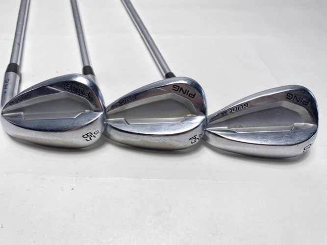 Ping Glide 3.0 Wedge Set 50* 12 54* 12 58* 10 Blue Dot Z-Z115 Wedge Steel RH