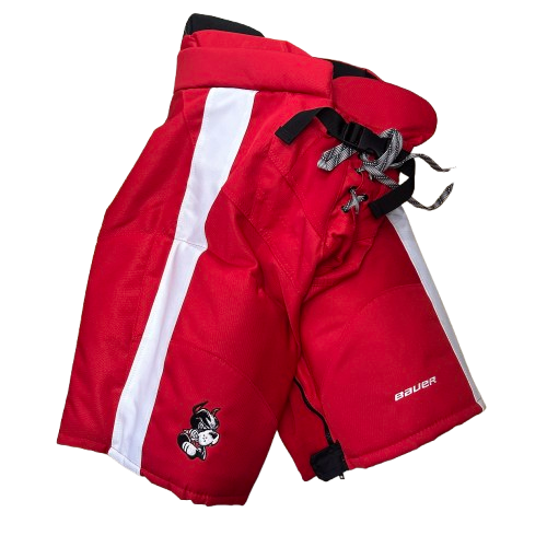 Bauer Nexus Pro - Used Medium +2" Women's Pro Stock Hockey Pants (Red/White)