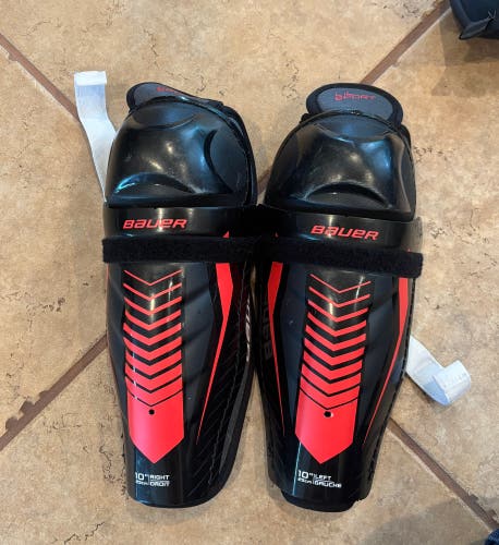 Junior Bauer Lil Sport 10" Shin Pads (Used)