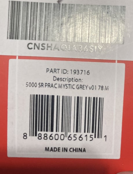 Gray Medium Men's CCM 5000 Practice Jersey (New)