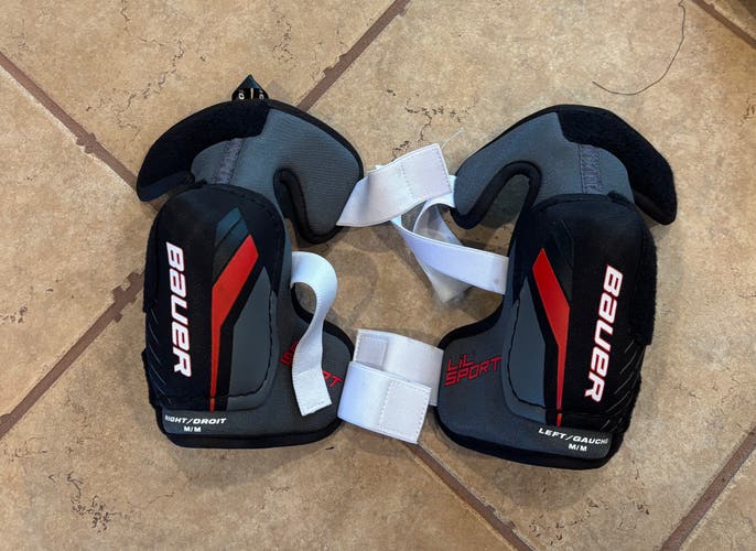 Medium Junior Bauer Lil Sport Elbow Pads (Used)