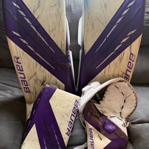 35"(LG) Bauer Hyperlite Regular Goalie Full Set