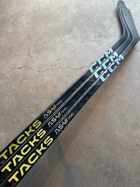 3 PACK 85 Flex P92 CUSTOM New Senior CCM Left Hand Pro Stock Tacks ASVI-Pro Hockey Stick