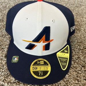 Blue Men's Medium/Large New Era Hat (New)