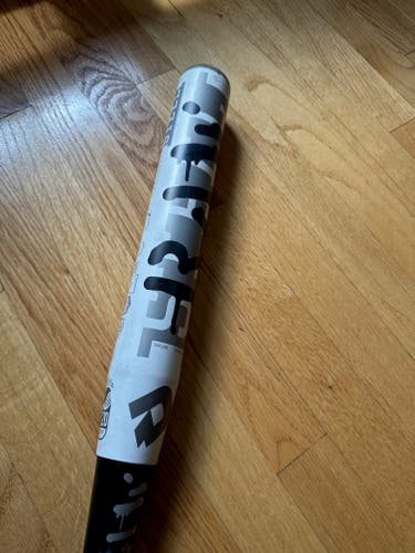 2014 DeMarini Raw Steel Bat Bat (-4) Alloy 30 oz 34" REFURBISH PAINT (Used)