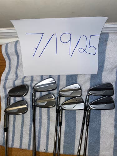 Ping i525 Left Hand Iron Set Stiff Flex (Used)