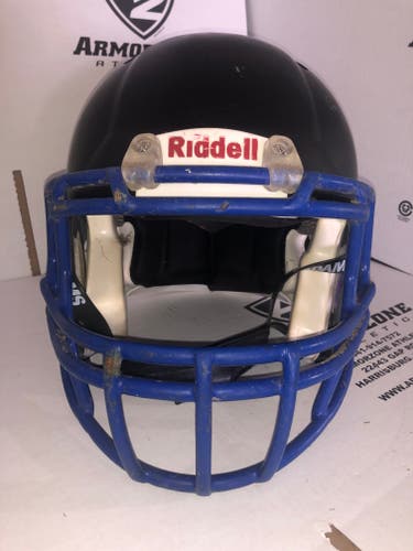USED RIDDELL SPEED ADULT HELMET - MEDIUM - FLAT BLACK