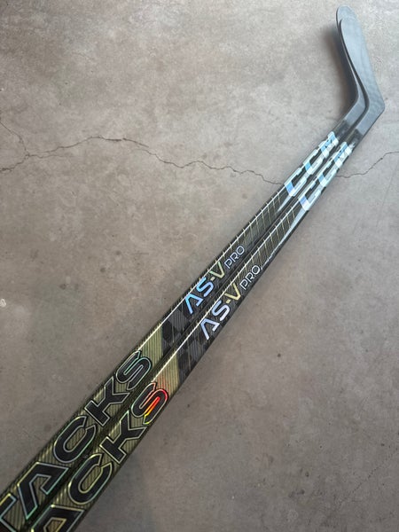 2 PACK 85 Flex P92 New Senior CCM Left Hand Pro Stock Tacks AS-V Pro Hockey Stick