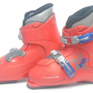 Salomon Performa T2 Kids Ski Boots - Size 12 / Mondo 18 Used