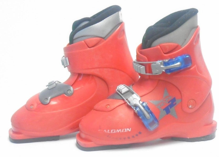 Salomon Performa T2 Kids Ski Boots - Size 12 / Mondo 18 Used