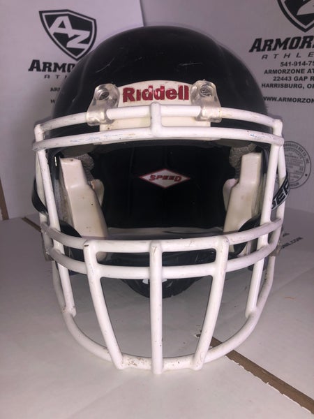 USED RIDDELL SPEED ADULT HELMET - MEDIUM - FLAT BLACK