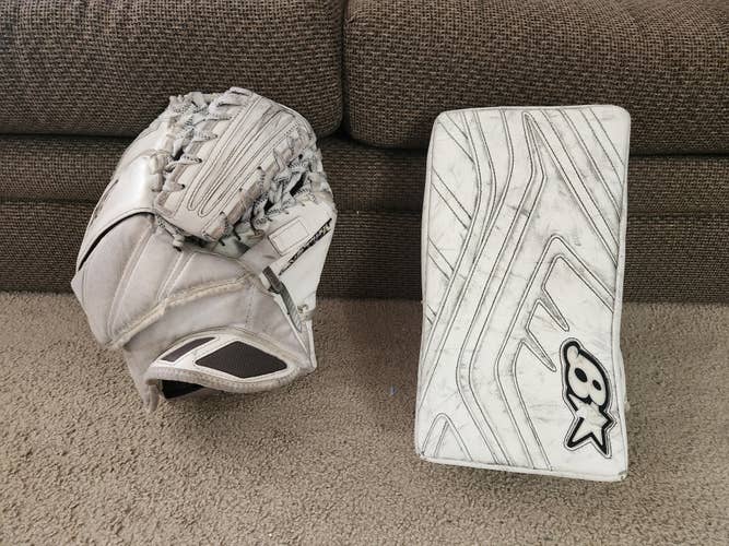 Brian's G-Netik Pro IV Senior Regular Glove and Blocker Set (Used)