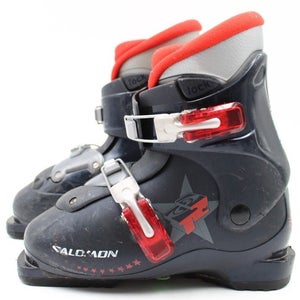Salomon Performa T2 Youth Ski Boots - Size 2 / Mondo 20 Used