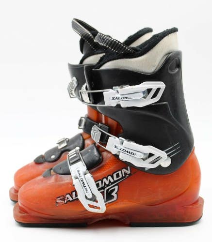 Salomon T3 Junior Ski Boots - Size 6 / Mondo 24 Used