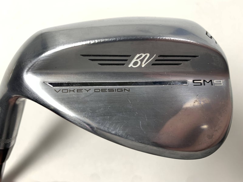 Titleist Vokey SM9 Tour Chrome Sand Wedge SW 56* 8 M-Grind Wedge Steel Mens RH