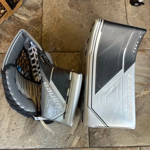 NEW PRO STOCK Bauer Mach Full Right Glove Set