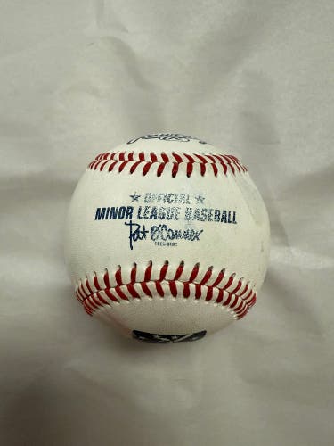Rawlings Official Minor League Baseball Game Used MiLB - Pat O'Conner President