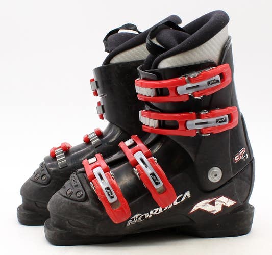 Nordica GP TJ Kids Ski Boots - Size 2.5 / Mondo 20.5 Used