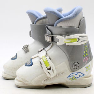 Nordica GP T2 Kids Ski Boots - Size 11.5 / Mondo 17.5 Used