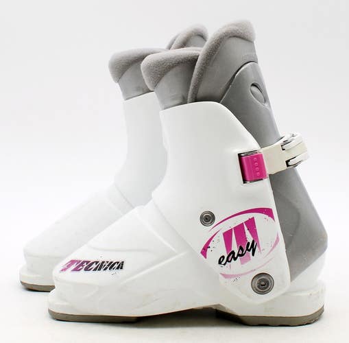 Tecnica Easy T Kids Ski Boots - Size 2.5 / Mondo 20.5 Used