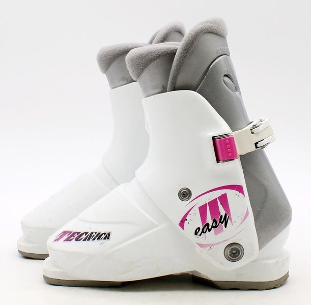 Tecnica Easy T Kids Ski Boots - Size 2.5 / Mondo 20.5 Used