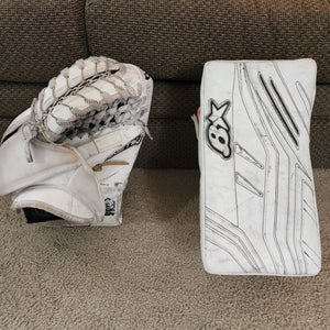 Brian's Gnetik V Senior Regular Glove and Blocker set (Used)