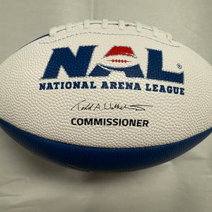 NAL Oklahoma Flying Aces Football Blue White Defunct  Game Ball