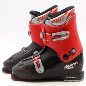 Alpina J2 Kids Ski Boots - Size 3.5 / Mondo 21.5 Used