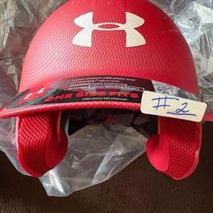 New under armor baseball / Softball helmet red