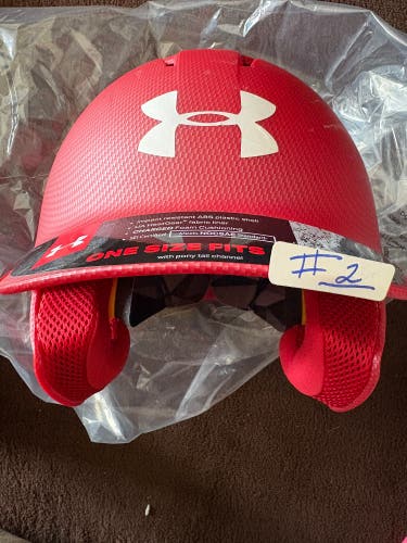 New under armor baseball / Softball helmet red