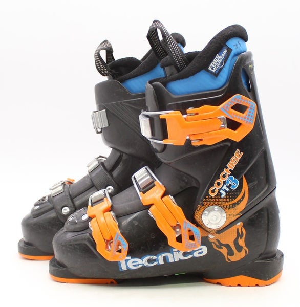 Tecnica JT3 Cochise Kids Ski Boots - size 2.5 / Mondo 20.5 Used