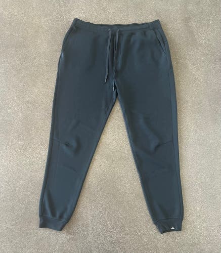 Used Bauer S24 Senior Size XXL Black Fleece Core Knit Jogger (Check Description)
